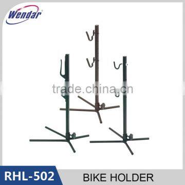 Bike Bicycle Rear Repair Stand Cycling Parking Rack with Plastic Hook,floor bike rack, bike parking rack