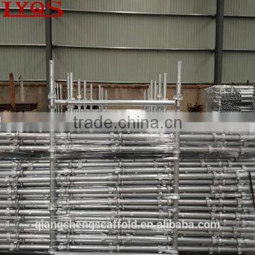 Construction HDG steel cuplock system scaffolding