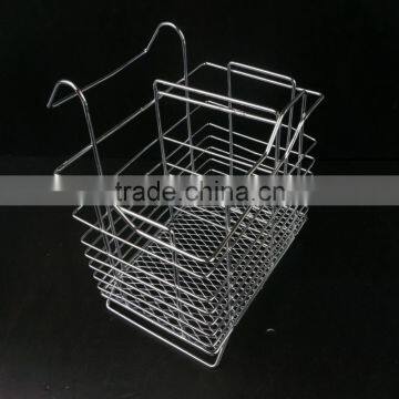 43005 Steel Wire Sink Basket Cutlery Holder Cooking Utensils Storage Kitchen Rack photo-6