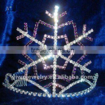 H172-246 Factory Directly Fancy Ball 2017 Hair Accessories Pageant Crown In Halo