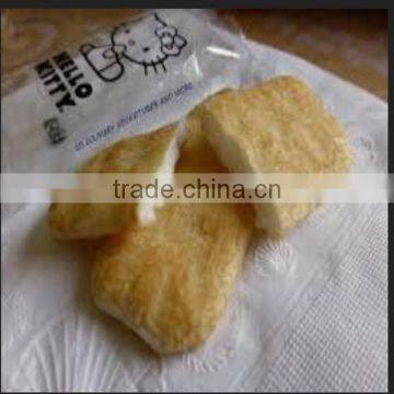 Yellow salty rice cracker