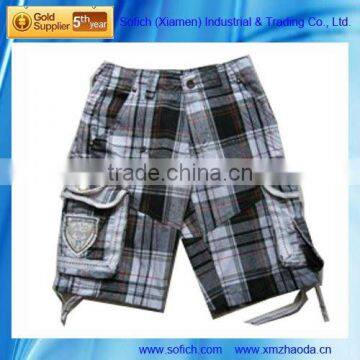 Boy's fashion yarn dyed shorts 101 106-108 1201-1205