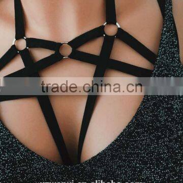 Sexy Hot Garter Belt Lingerie Harness Underwear Dress Belt for Women Bandage Crop Tops