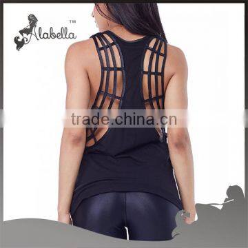Web Sleeveless Black Top photo-3