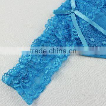 Stock Flowers Floral Print Lace Underwear Women Transparent Thongs Sey Women's Thong and G-String T Back Lingerie G String Panty photo-4