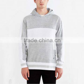 New designer blank hoodie grey and white hoodie side zip