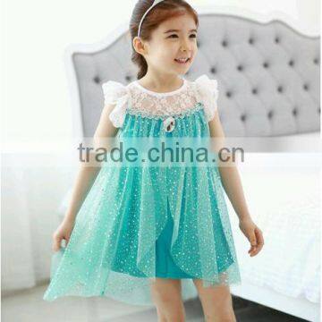 new summer baby girls lace dress kids dress for 3-8 years