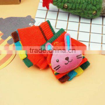 TC13013 Knitted Cute Animal Pattern Cheap Winter Warm Baby Gloves Wholesale photo-4