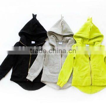 Custom children hoody garment/lastest design kids hoodie /high quality zipper up hoodie for children