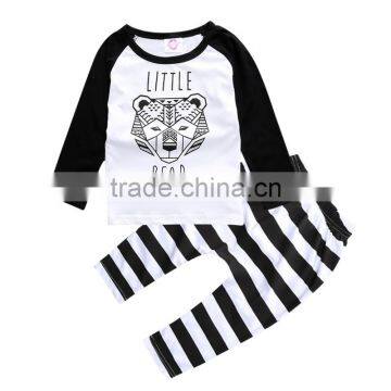 S17556A Wholesale Children's Boutique Clothing Sets Fall Clothes Kids Suits photo-3