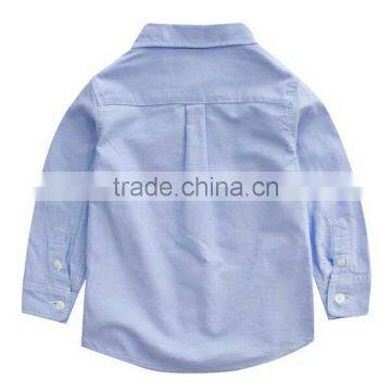 2016 Wholesale New Design Short Sleeves Children Casual Shirt Kids Check Shirt photo-2