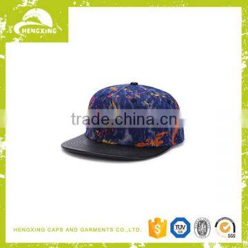 настраиваемая пятипанельная кепка с прямым козырьком, пустая кепка с застежкой photo-2