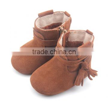 2017 Factory Derictly Wholesale Cheap Leather Baby Shoes of boots