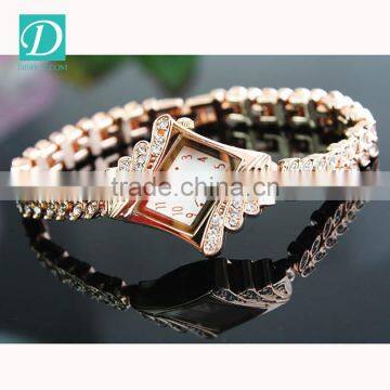 2016 Hot Sale Fashion Gold Wrist Watch Bracelet Women Watches photo-5