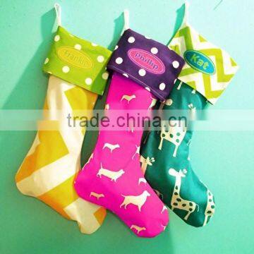 New Arrivel Colorful Modern Family Christmas Stocking photo-2