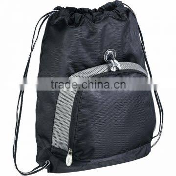 Slazenger Turf Series Drawstring Sportspack - Open Main Compartment With Cinch Top and Comes With Your Logo. photo-2