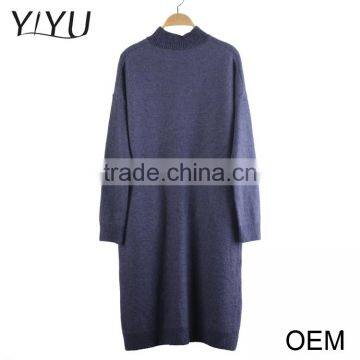 Clearance Cheap Ladies Winter Boln Long Sleeve Stand Collar Pocket Pullover Sweater photo-2