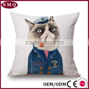 Wholeasale Custom Animal Sublimation Cute Pillow Case Decorative photo-6