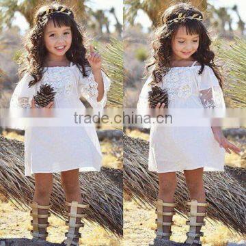 White Dress Online Shopping Clothes photo-3