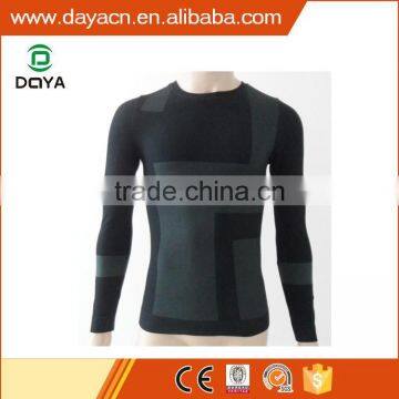 Men's Fashional Fitness Long Sleeve T-shirt Seamless Long Sleeve T-shirt photo-3