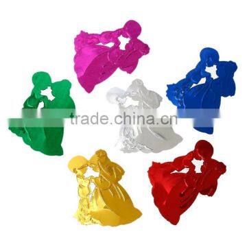 PVC Confetti Party Decoration Wedding Bride and Groom At Random photo-3