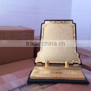 High Quanlity 2017 New Design Metal Trophy /wooden Base Trophy / Black Acrylic Trophy /crystal Trophy photo-6