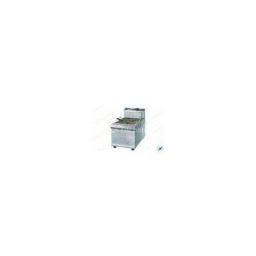 Basket Commercial Deep Fryer Restaurant With Stainless Steel Body