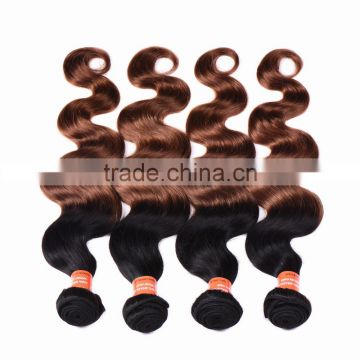 Wholesale 1b/30# Colored Body Wave Colored Brazilian Hair Weave in Dubai