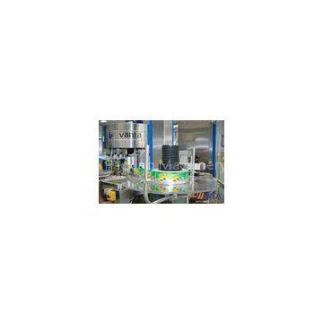 PET Melt Glue Bottle Labeling Machine For Glass , Electrical Servo Machine