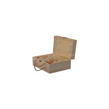 wholesale 3 bottles wooden wine gift boxes