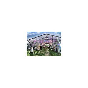 European Style Customized  Large Wedding Glass Wall Tents For Parties