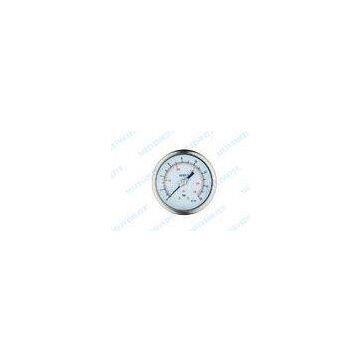 4 Inch stainless steel hydraulic press gauge , welding Argon pressure gauge