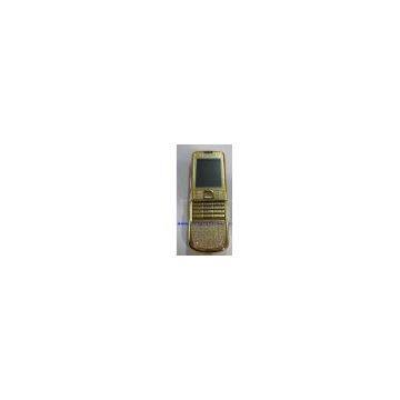 Nokia 8800D Gold Diamond Sapphire Arte GSM Mobile Phone