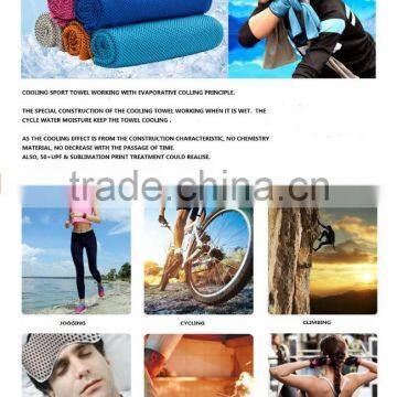 Sport Cooling Towel, Polyester/polyamide Microfiber Ice Towel photo-2