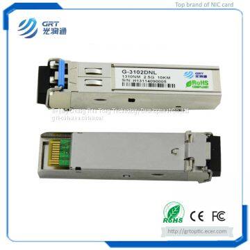 G-3102DNL  SFP+ 2.5G 10km 1310nm Fiber Optical Transceiver Module