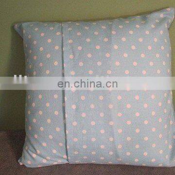 cushion cover with cot appliqued