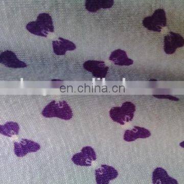 Shaoxing Winfar Textile Open End Spinning 30s Viscose Bowknot Printed Fabric 94 Rayon 6 Spandex photo-4