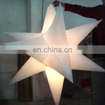 2015 new crystal fancy LED inflatable star, lED inflatable star models for advertising