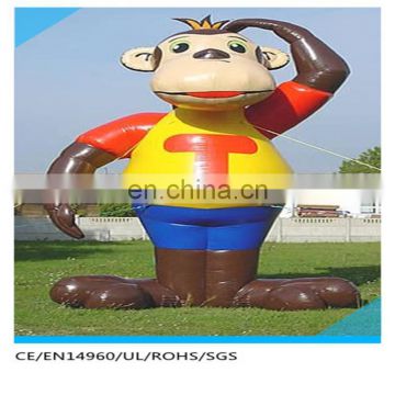 inflatable giant monkey advertising figures