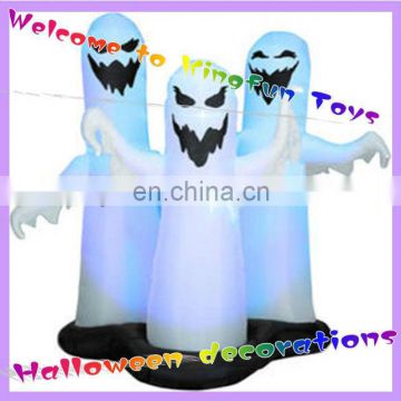 Lighting witch inflatable halloween decorations