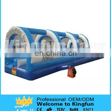 Wet inflatable water lane/water slideway