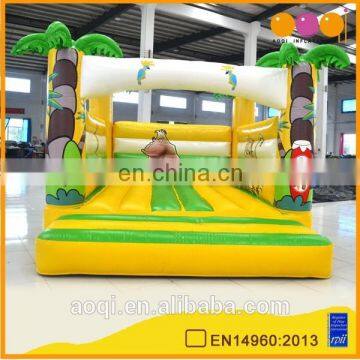 AOQI commercial use forest theme inflatable jumper for kids for sale