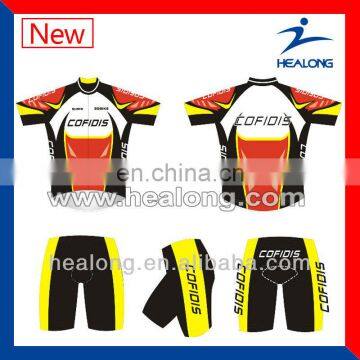 2017 High Quality Blank Custom Sublimated Cycling Jersey