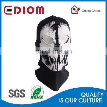 China supplier factory price 100% polyester skeleton womens youth ski mask skull