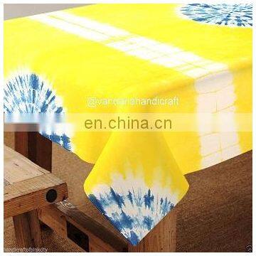 Decorative Table cover Shibori Tye and Dyed Table cover Cotton Table Cloth 60x90