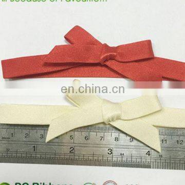 Top-rated red holidays ribbon elastic packing bow for gift box