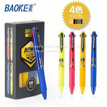 Multicolor Ball Pen,Supreme Writing 4 in 1 Ballpoint Pen