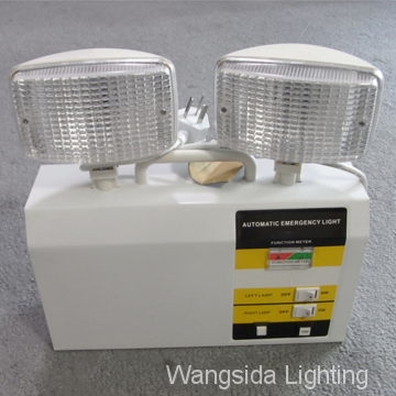 portable emergency light, twin spot emergency light, exit emergency lights