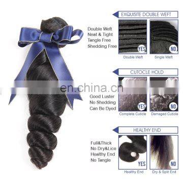 Woman Hair Brazil no Tangle no Shed Human Hair Weave photo-5