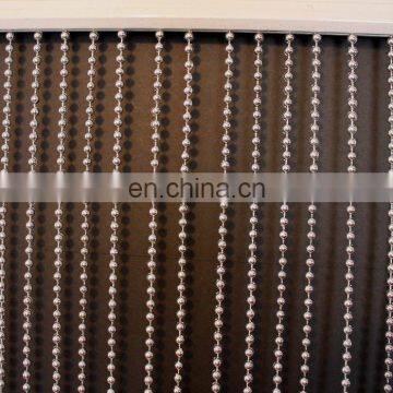 Faux Metal Balls Silver Hanging Beaded Curtains